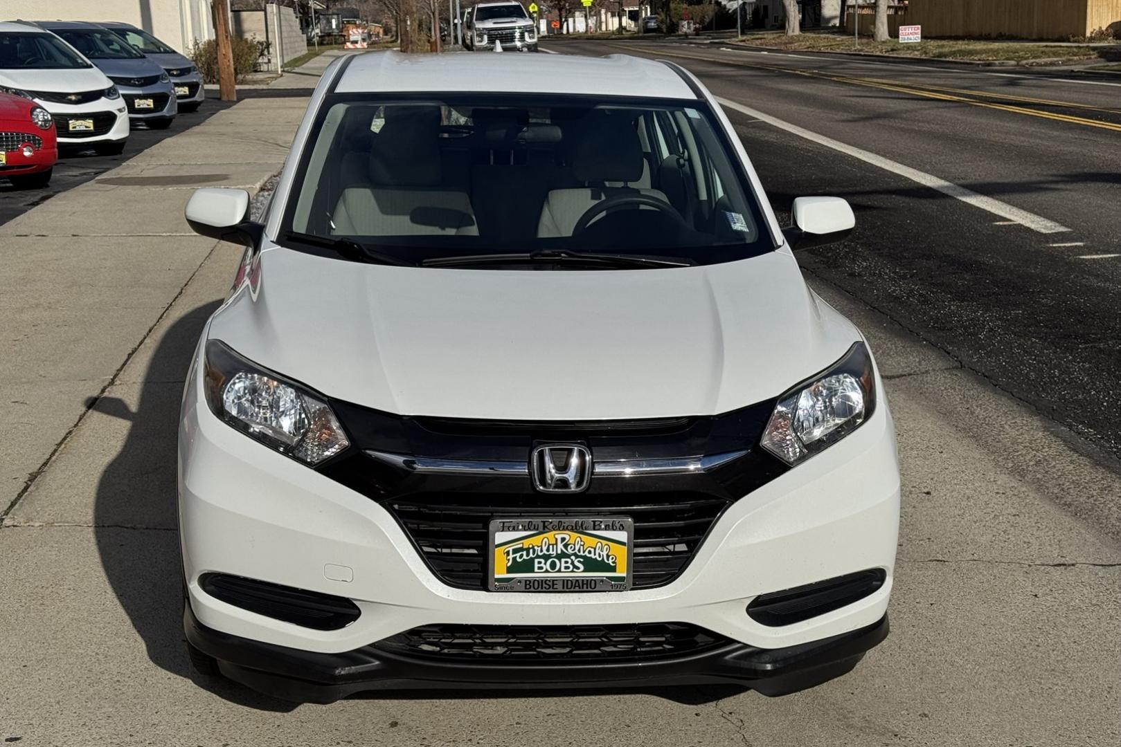2016 White /Gray Honda HR-V LX (3CZRU6H32GM) with an 4 Cyl 1.8 Liter engine, Automatic transmission, located at 2304 W. Main St., Boise, ID, 83702, (208) 342-7777, 43.622105, -116.218658 - Great Fuel Economy And All Wheel Drive! - Photo#2