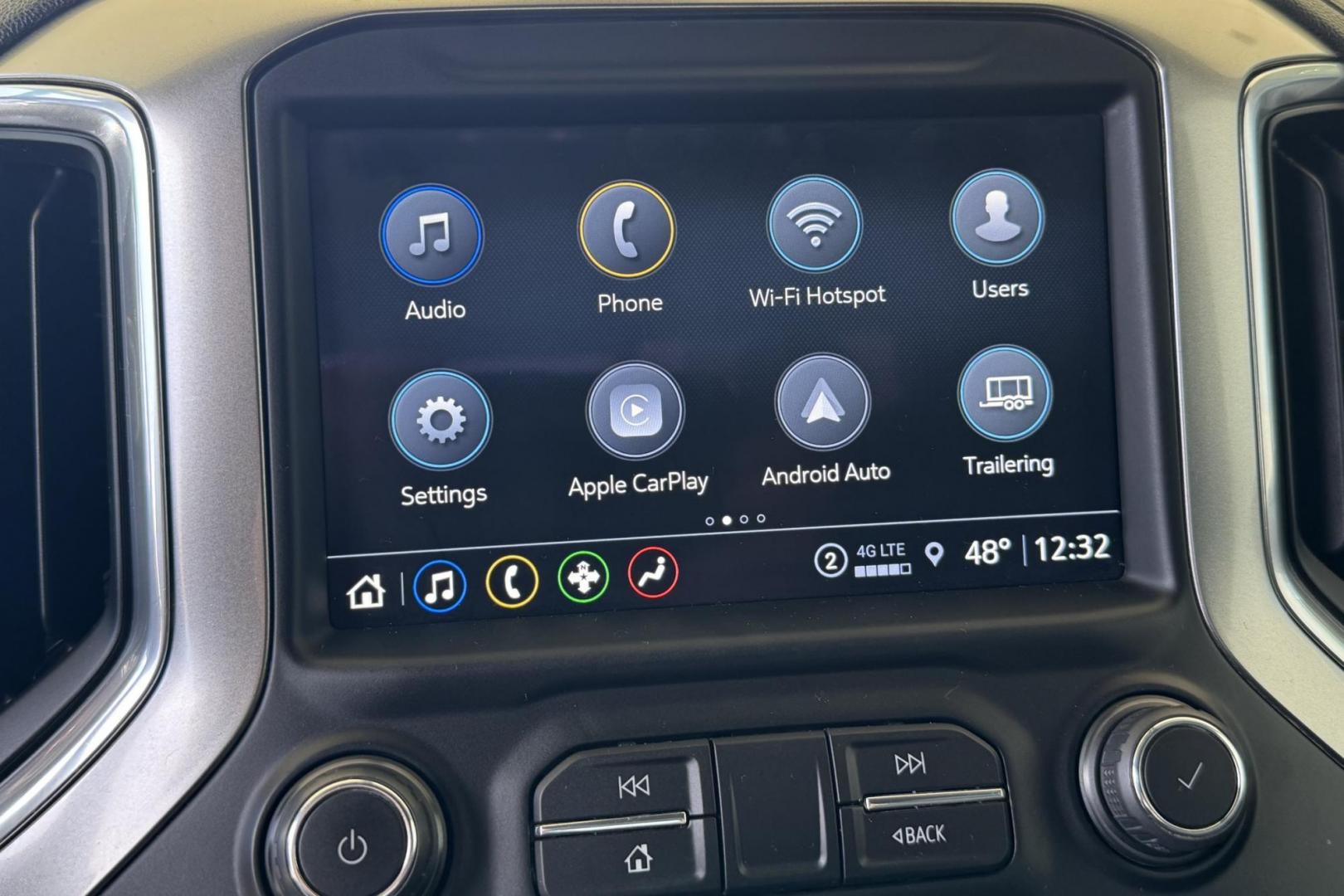 2021 Blue /Black Chevrolet Silverado 1500 RST Z/71 (1GCUYEET8MZ) with an 6 Cyl 3.0 Liter Turbo Diesel engine, Automatic 10 Speed transmission, located at 2304 W. Main St., Boise, ID, 83702, (208) 342-7777, 43.622105, -116.218658 - Great For Fuel Economy And Towing! - Photo#7
