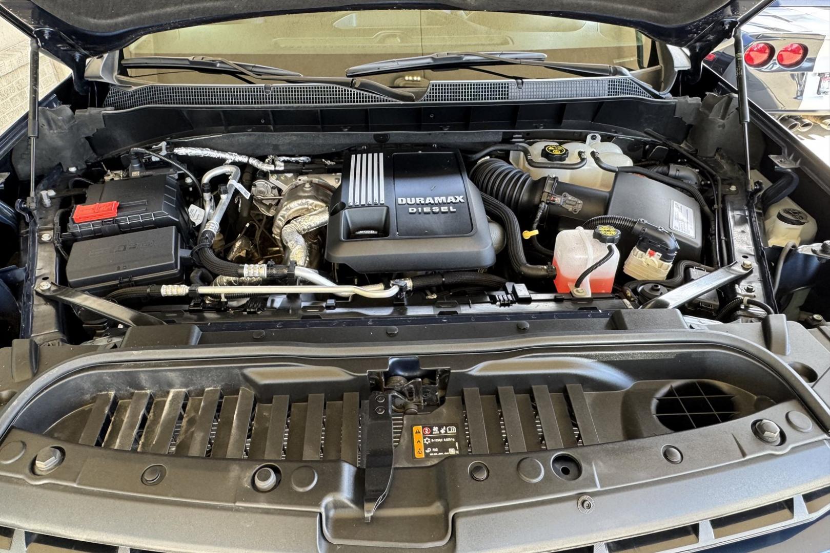 2021 Blue /Black Chevrolet Silverado 1500 RST Z/71 (1GCUYEET8MZ) with an 6 Cyl 3.0 Liter Turbo Diesel engine, Automatic 10 Speed transmission, located at 2304 W. Main St., Boise, ID, 83702, (208) 342-7777, 43.622105, -116.218658 - Great For Fuel Economy And Towing! - Photo#22