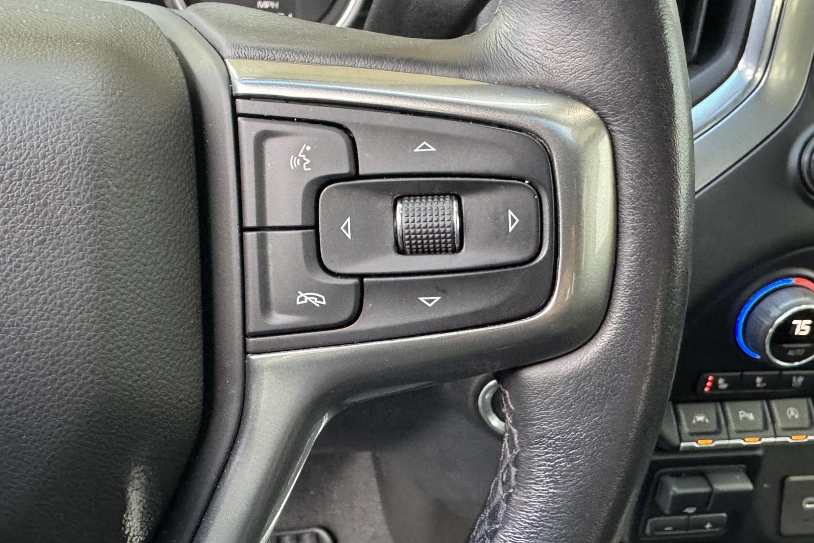 2021 Black /Jet Black Chevrolet Silverado 1500 LTZ (1GCUYGEL8MZ) with an V8 6.2 Liter engine, Automatic 10 Speed transmission, located at 2304 W. Main St., Boise, ID, 83702, (208) 342-7777, 43.622105, -116.218658 - Low Mileage And Clean! - Photo#17