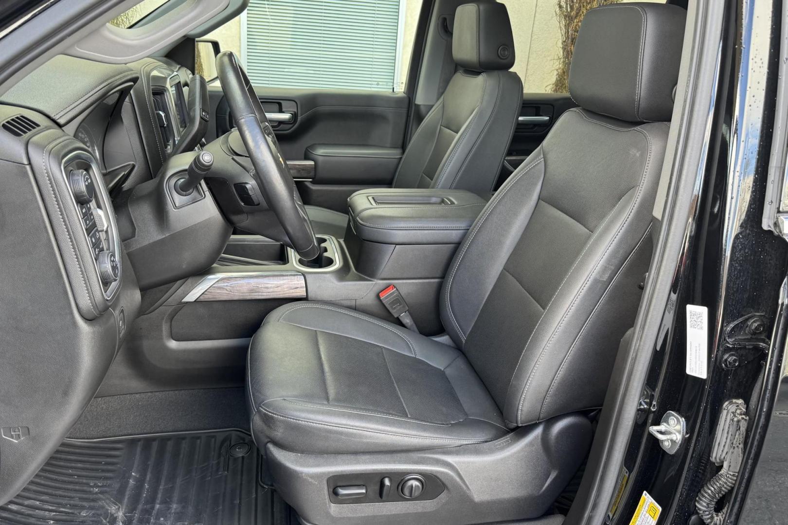 2021 Black /Jet Black Chevrolet Silverado 1500 LTZ (1GCUYGEL8MZ) with an V8 6.2 Liter engine, Automatic 10 Speed transmission, located at 2304 W. Main St., Boise, ID, 83702, (208) 342-7777, 43.622105, -116.218658 - Low Mileage And Clean! - Photo#20