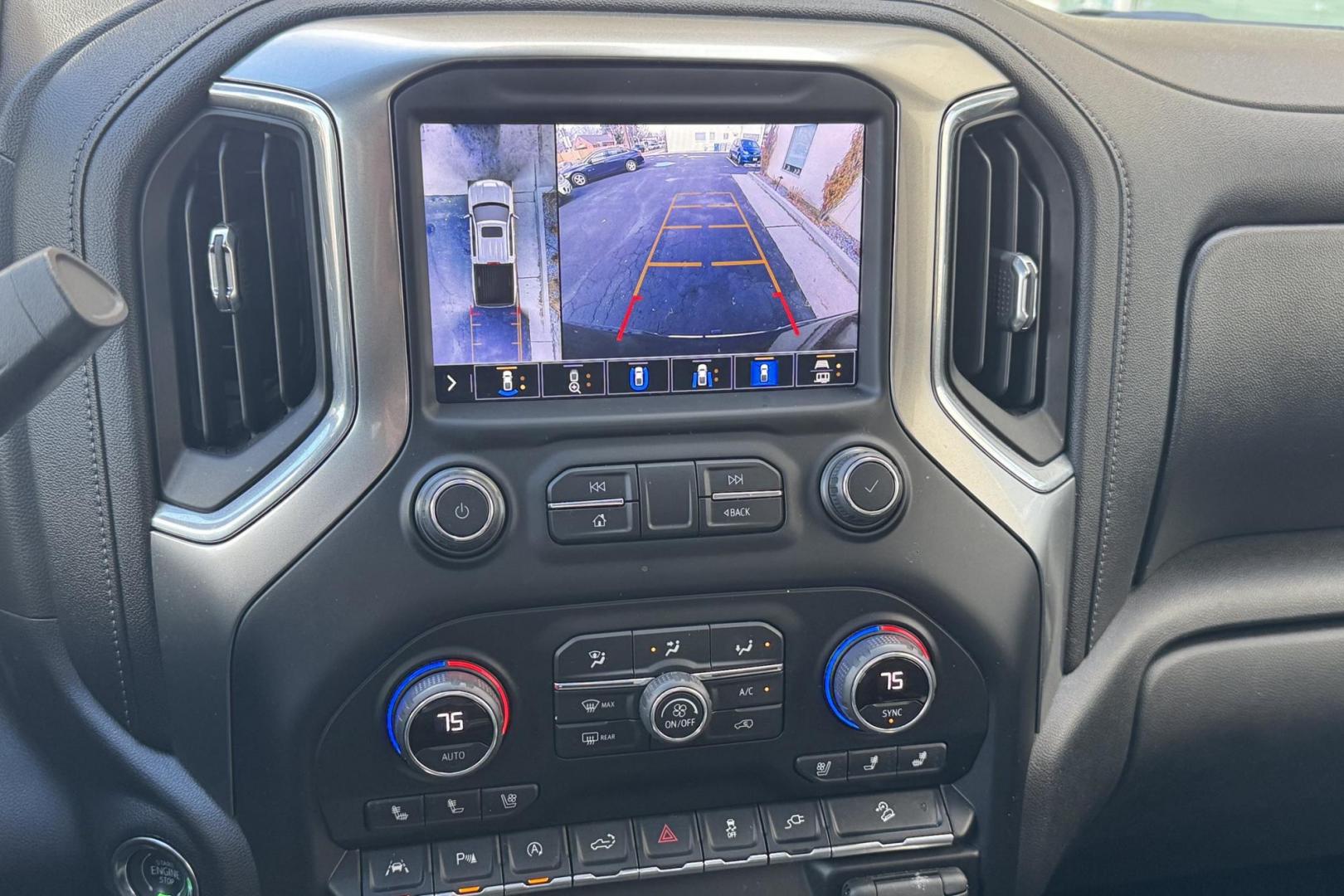 2021 Black /Jet Black Chevrolet Silverado 1500 LTZ (1GCUYGEL8MZ) with an V8 6.2 Liter engine, Automatic 10 Speed transmission, located at 2304 W. Main St., Boise, ID, 83702, (208) 342-7777, 43.622105, -116.218658 - Low Mileage And Clean! - Photo#6