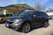 2018 Modern Steel Metallic /Light Gray Honda CR-V EX-L (7FARW1H82JE) with an 4 Cyl 1.5 Liter Turbo engine, Automatic transmission, located at 2304 W. Main St., Boise, ID, 83702, (208) 342-7777, 43.622105, -116.218658 - Clean And Well Optioned! - Photo#0