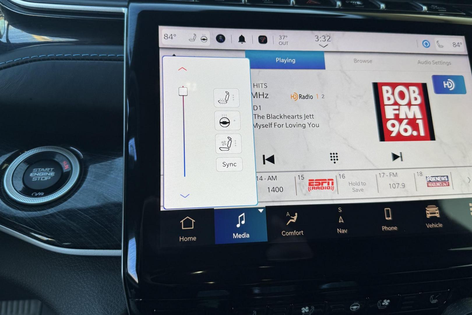 2022 Hydro Blue Pearl /Black Jeep Grand Cherokee 4xe Trailhawk (1C4RJYC67N8) with an 4 Cyl 2.0 Liter Hybrid engine, Automatic 8 Speed transmission, located at 2304 W. Main St., Boise, ID, 83702, (208) 342-7777, 43.622105, -116.218658 - Photo#13