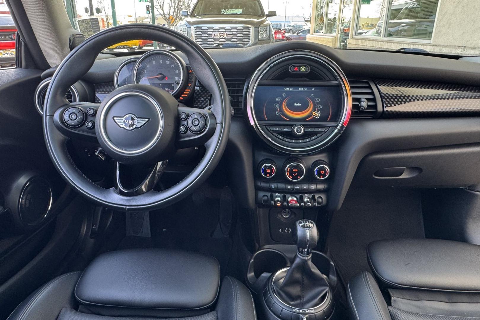 2017 Volcanic Orange /Black MINI Cooper S S (WMWXP7C35H3) with an 4 Cyl 2.0 Liter Turbo engine, 6 Speed Manual transmission, located at 2304 W. Main St., Boise, ID, 83702, (208) 342-7777, 43.622105, -116.218658 - 6 Speed MINI! A Blast To Drive! - Photo#17
