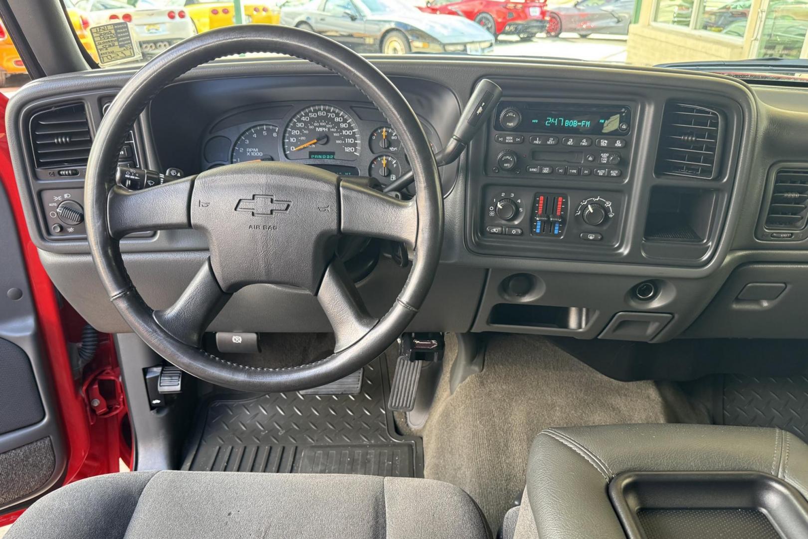 2005 Victory Red /Gray Chevrolet Silverado 1500 Z71 (2GCEK13T051) with an V8 5.3 Liter engine, Automatic transmission, located at 2304 W. Main St., Boise, ID, 83702, (208) 342-7777, 43.622105, -116.218658 - Idaho Truck From Day 1! Clean, Rare Find With 64k Actual Miles! - Photo#12