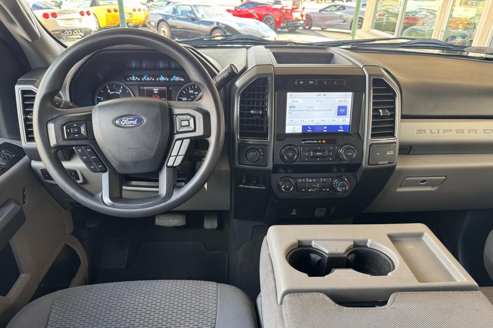 2022 Iconic Silver Metallic /Gray Ford F-250 XLT (1FT7W2BT5NE) with an V8 6.7 Liter Turbo Diesel engine, Automatic 10 Speed transmission, located at 2304 W. Main St., Boise, ID, 83702, (208) 342-7777, 43.622105, -116.218658 - New Tires And Ready To Work! - Photo#10