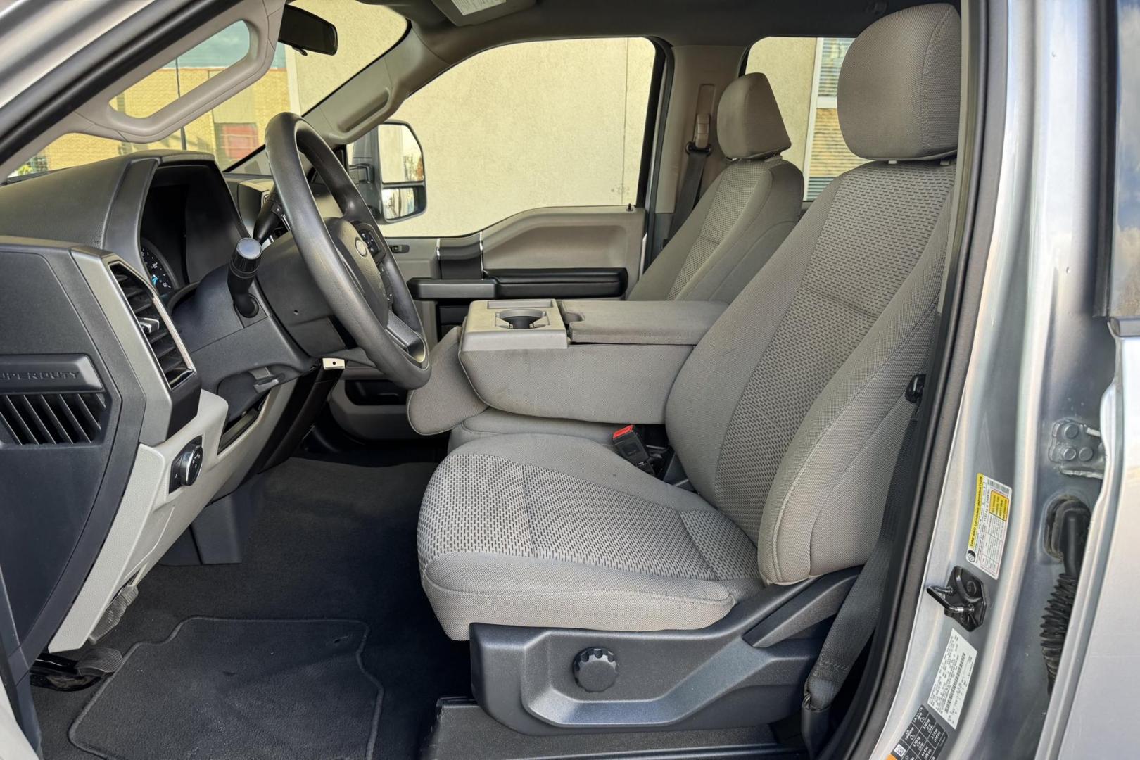 2022 Iconic Silver Metallic /Gray Ford F-250 XLT (1FT7W2BT5NE) with an V8 6.7 Liter Turbo Diesel engine, Automatic 10 Speed transmission, located at 2304 W. Main St., Boise, ID, 83702, (208) 342-7777, 43.622105, -116.218658 - New Tires And Ready To Work! - Photo#6