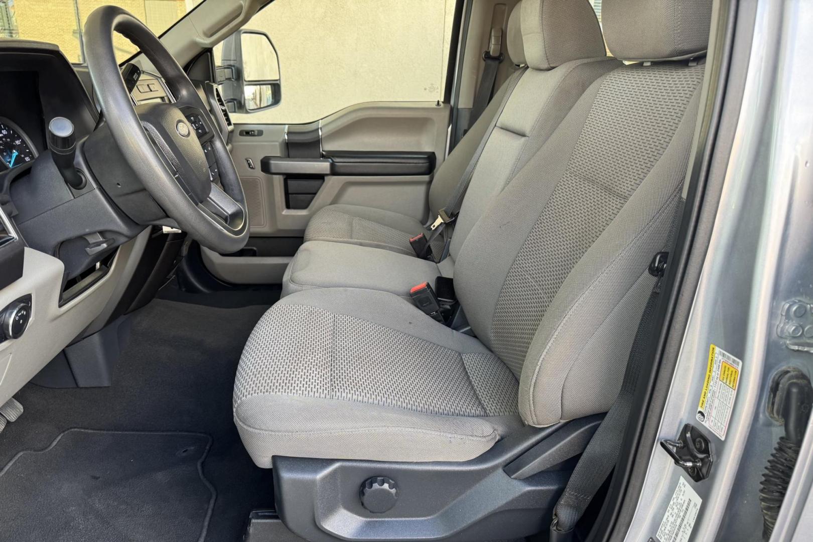 2022 Iconic Silver Metallic /Gray Ford F-250 XLT (1FT7W2BT5NE) with an V8 6.7 Liter Turbo Diesel engine, Automatic 10 Speed transmission, located at 2304 W. Main St., Boise, ID, 83702, (208) 342-7777, 43.622105, -116.218658 - New Tires And Ready To Work! - Photo#8