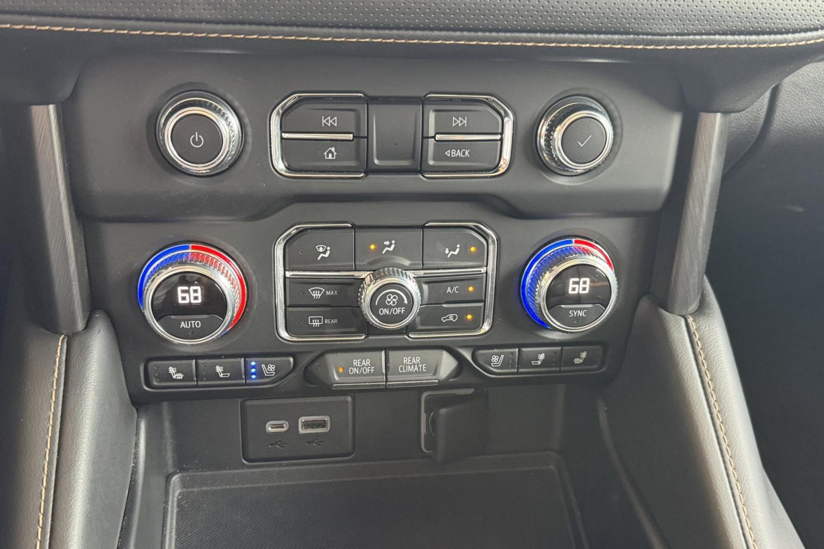 2022 Black /Jet Black/Umber GMC Yukon AT4 (1GKS2CKL9NR) with an V8 6.2 Liter engine, Automatic 10 Speed transmission, located at 2304 W. Main St., Boise, ID, 83702, (208) 342-7777, 43.622105, -116.218658 - Nicely Optioned! - Photo#7