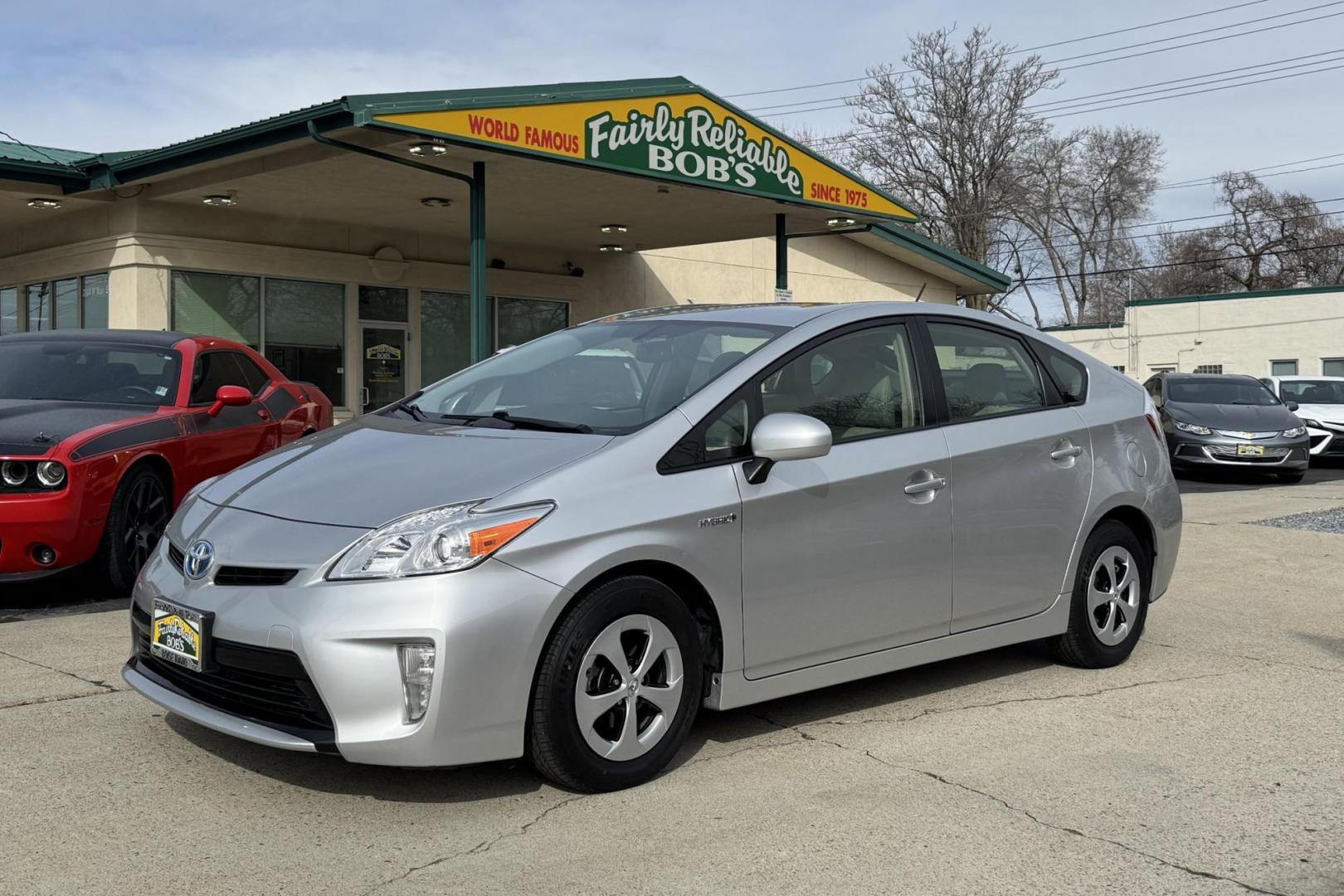 2013 Classic Silver Metallic /Gray Toyota Prius Hatchback IV (JTDKN3DU9D5) with an 4 Cyl 1.8 Liter Hybrid engine, Automatic transmission, located at 2304 W. Main St., Boise, ID, 83702, (208) 342-7777, 43.622105, -116.218658 - One Owner! New Tires And Clean! - Photo#0