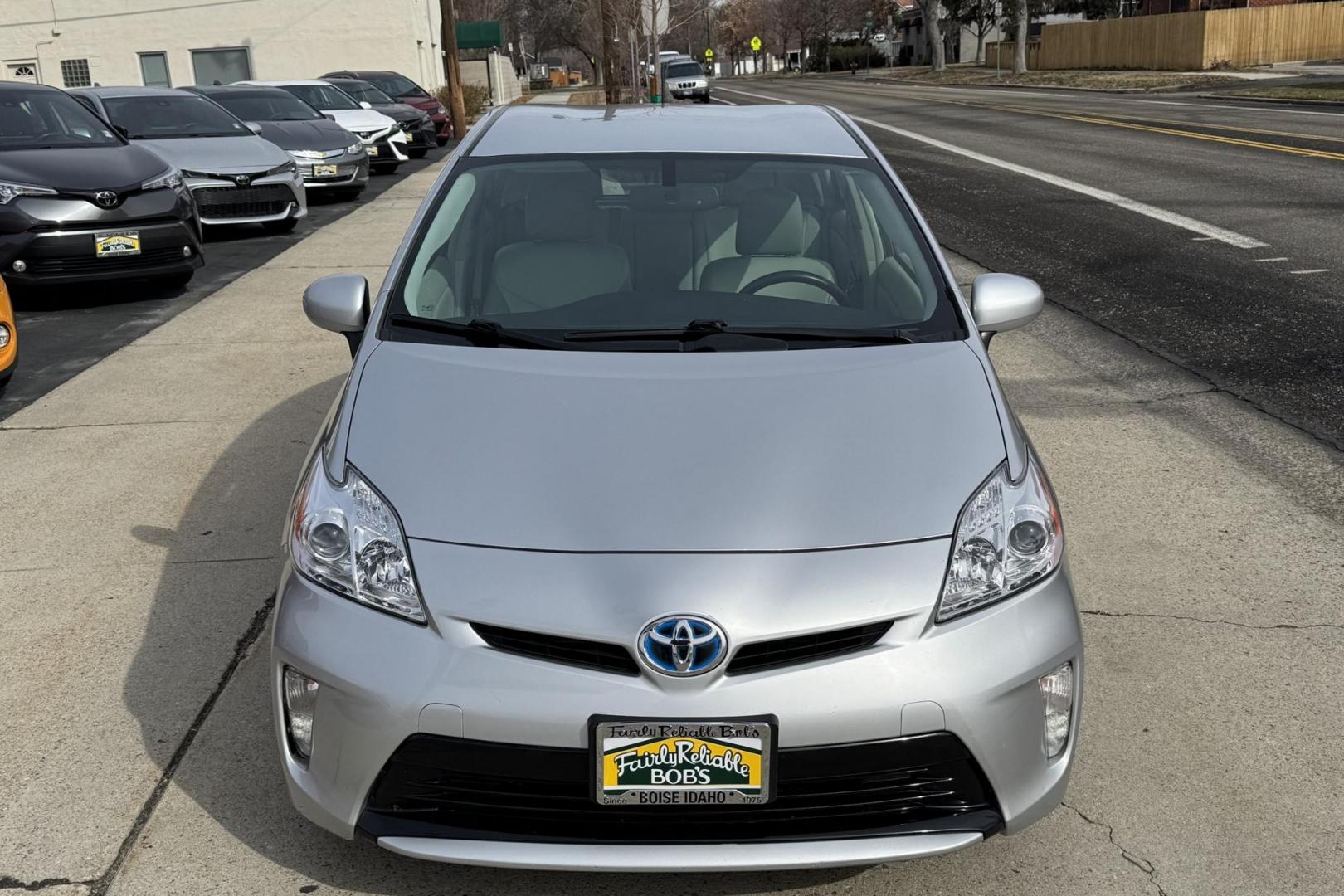 2013 Classic Silver Metallic /Gray Toyota Prius Hatchback IV (JTDKN3DU9D5) with an 4 Cyl 1.8 Liter Hybrid engine, Automatic transmission, located at 2304 W. Main St., Boise, ID, 83702, (208) 342-7777, 43.622105, -116.218658 - One Owner! New Tires And Clean! - Photo#3