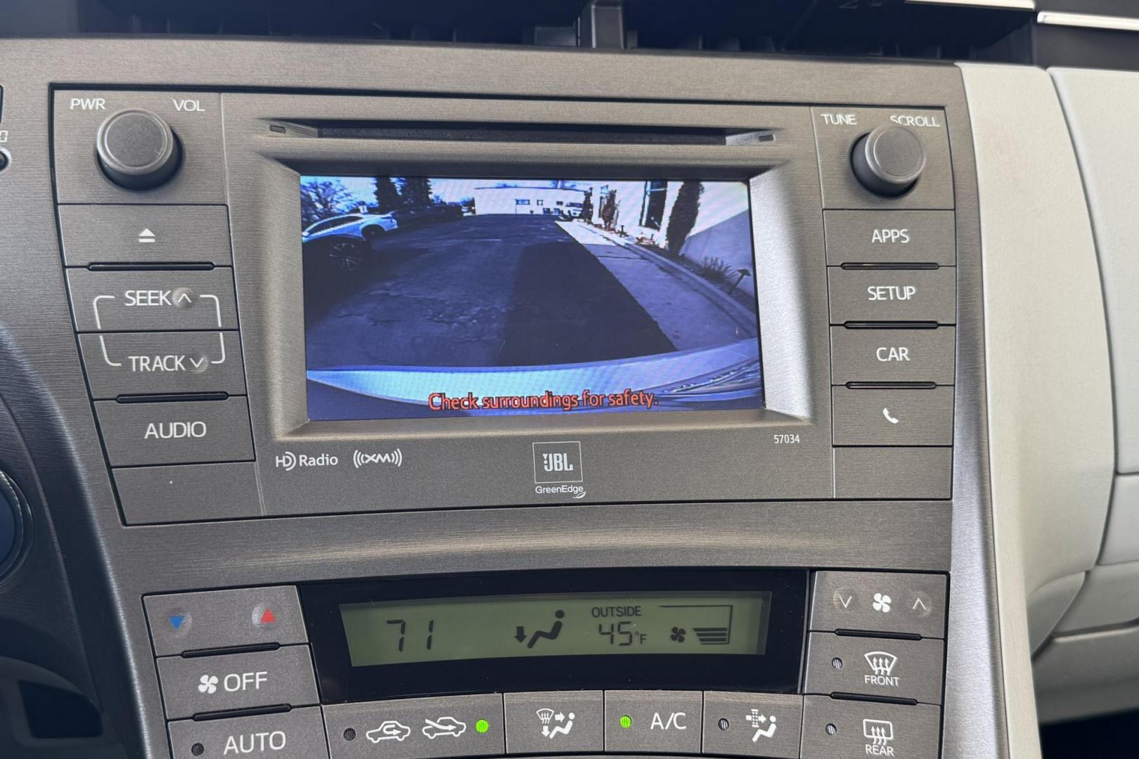 2013 Classic Silver Metallic /Gray Toyota Prius Hatchback IV (JTDKN3DU9D5) with an 4 Cyl 1.8 Liter Hybrid engine, Automatic transmission, located at 2304 W. Main St., Boise, ID, 83702, (208) 342-7777, 43.622105, -116.218658 - One Owner! New Tires And Clean! - Photo#4