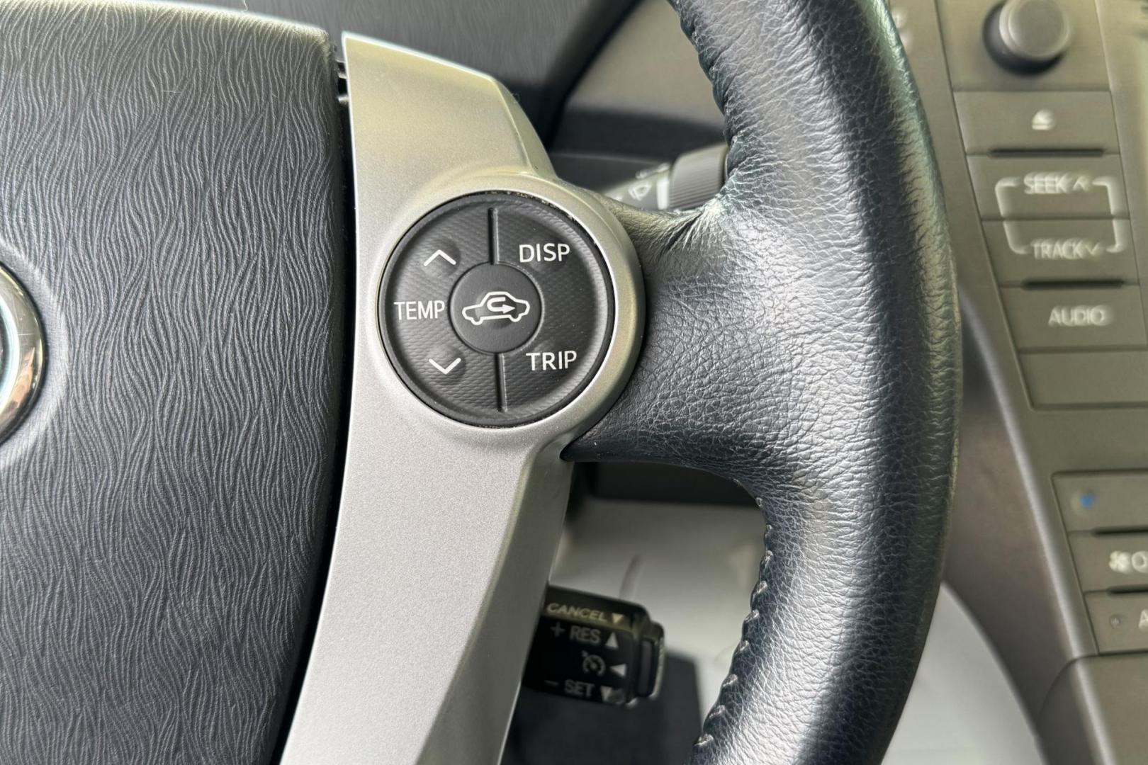 2013 Classic Silver Metallic /Gray Toyota Prius Hatchback IV (JTDKN3DU9D5) with an 4 Cyl 1.8 Liter Hybrid engine, Automatic transmission, located at 2304 W. Main St., Boise, ID, 83702, (208) 342-7777, 43.622105, -116.218658 - One Owner! New Tires And Clean! - Photo#8