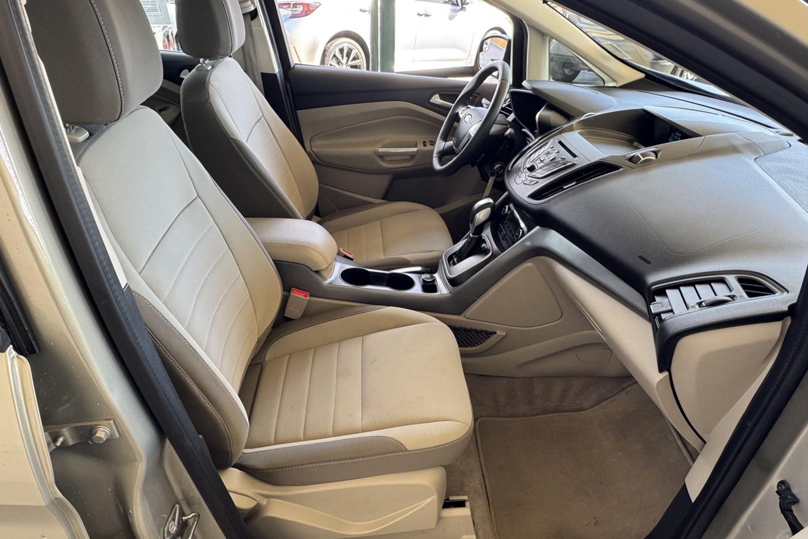 2015 Tectonic Silver Metallic /Medium Stone Ford C-Max Hybrid SE (1FADP5AU5FL) with an 4 Cyl 2.0 Liter Hybrid engine, Automatic transmission, located at 2304 W. Main St., Boise, ID, 83702, (208) 342-7777, 43.622105, -116.218658 - Low Mileage! New Tires Too! - Photo#13