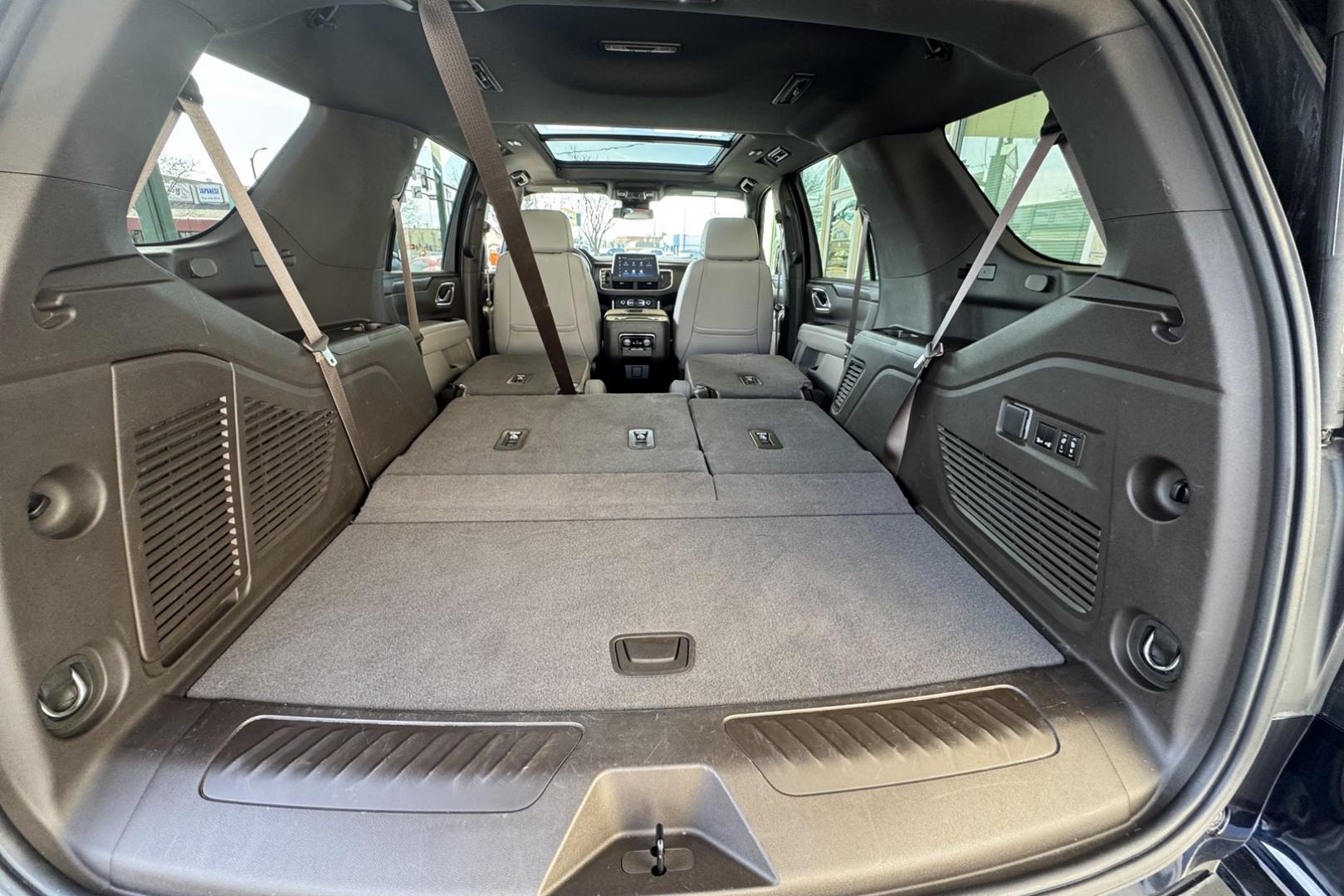2023 Midnight Blue Metallic /Gray Chevrolet Tahoe LT (1GNSKNKD6PR) with an V8 5.3 Liter engine, Automatic 10 Speed transmission, located at 2304 W. Main St., Boise, ID, 83702, (208) 342-7777, 43.622105, -116.218658 - Remaining Factory Warranty! Very Clean Tahoe! Seats 7! - Photo#27