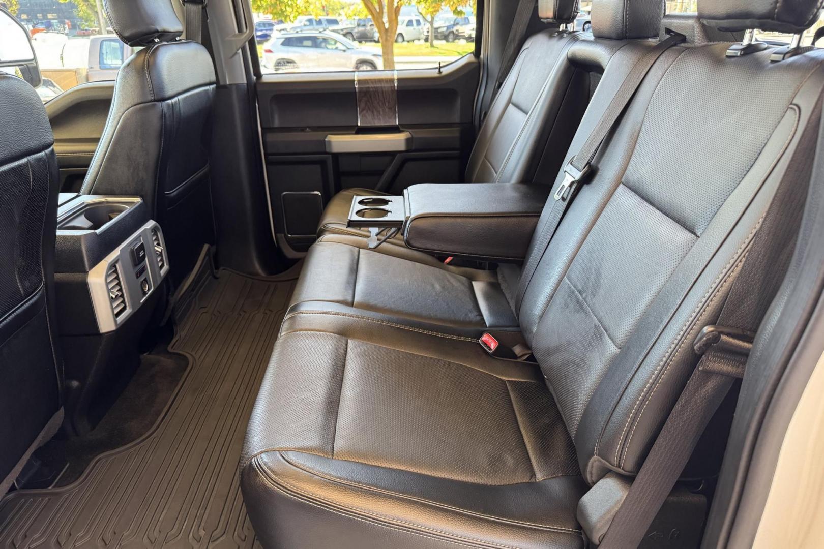 2017 Oxford White /Black Ford F-250 Lariat (1FT7W2B68HE) with an V8 6.2 Liter engine, Automatic 6 Speed transmission, located at 2304 W. Main St., Boise, ID, 83702, (208) 342-7777, 43.622105, -116.218658 - Nicely Optioned And Ready To Haul! - Photo#18