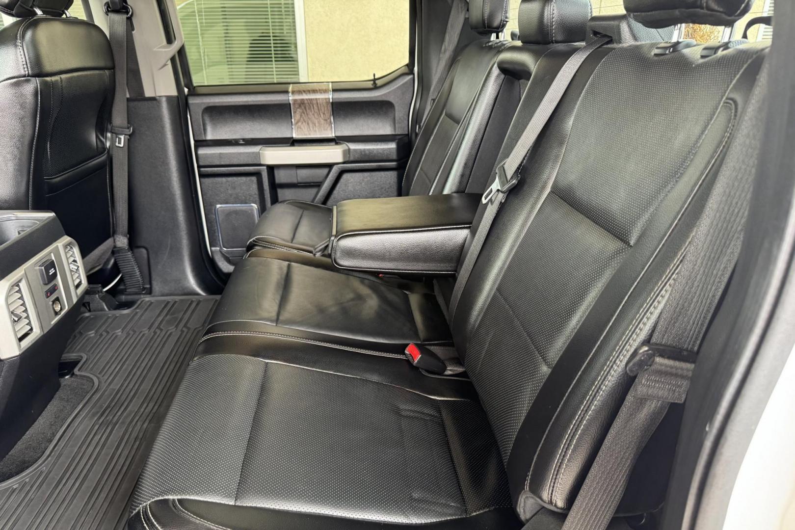 2017 Oxford White /Black Ford F-250 Lariat (1FT7W2B68HE) with an V8 6.2 Liter engine, Automatic 6 Speed transmission, located at 2304 W. Main St., Boise, ID, 83702, (208) 342-7777, 43.622105, -116.218658 - Photo#15