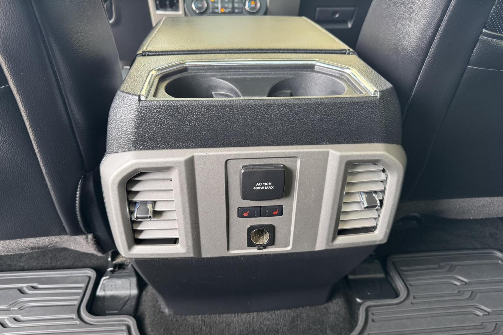 2017 Oxford White /Black Ford F-250 Lariat (1FT7W2B68HE) with an V8 6.2 Liter engine, Automatic 6 Speed transmission, located at 2304 W. Main St., Boise, ID, 83702, (208) 342-7777, 43.622105, -116.218658 - Photo#17