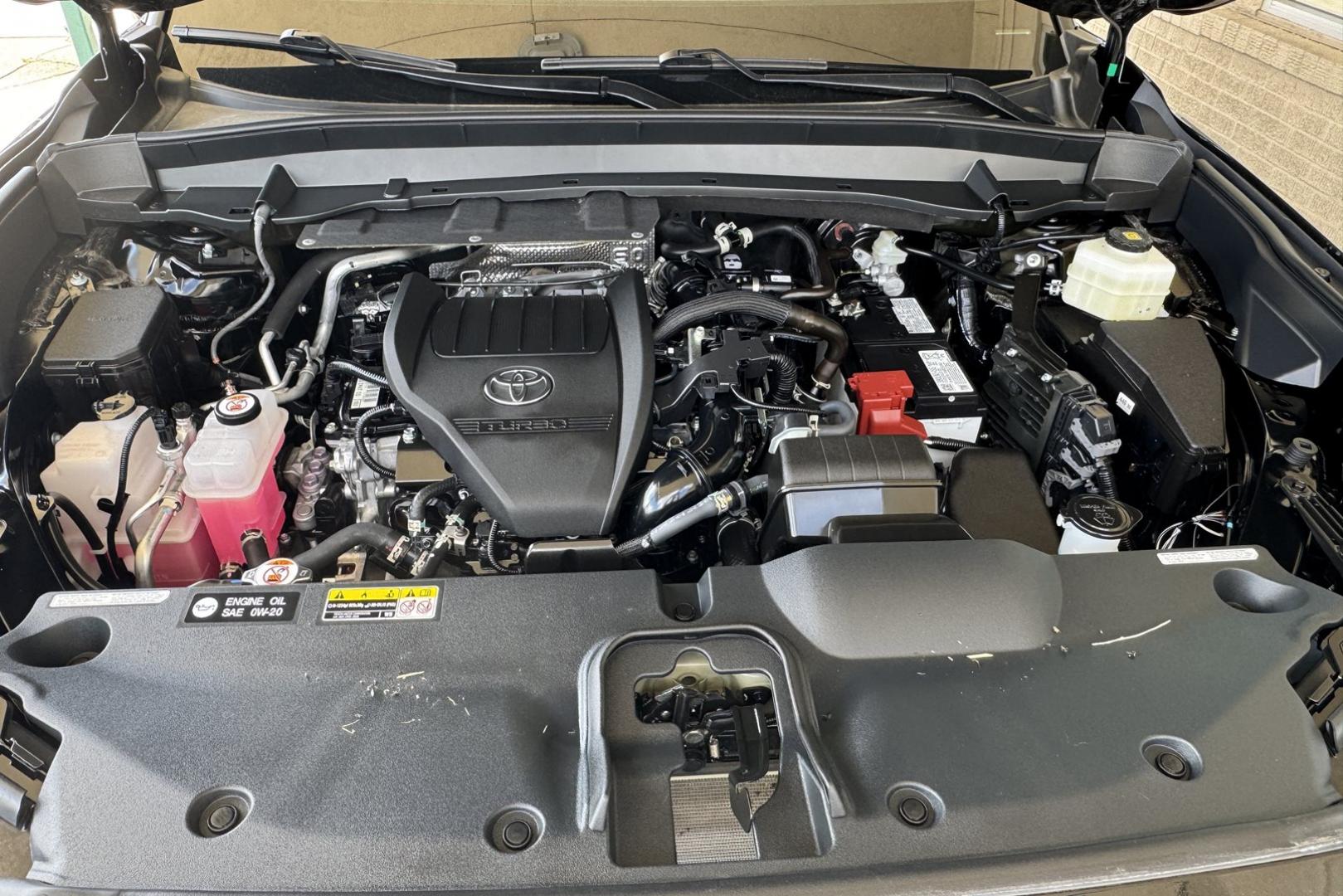 2024 Midnight Black Metallic /Black Toyota Grand Highlander XLE (5TDAAAB5XRS) with an 4 Cyl 2.4 Liter Turbo engine, Automatic 8 Speed transmission, located at 2304 W. Main St., Boise, ID, 83702, (208) 342-7777, 43.622105, -116.218658 - Remaining Factory Warranty! - Photo#16