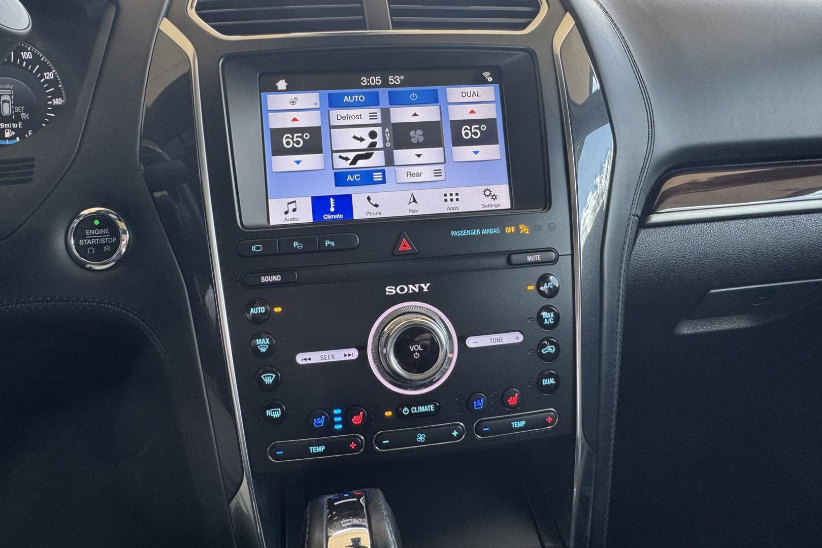 2018 Burgundy Velvet /Black Ford Explorer Platinum (1FM5K8HT3KG) with an V6 3.5 Liter Twin Turbo engine, Automatic 6 Speed transmission, located at 2304 W. Main St., Boise, ID, 83702, (208) 342-7777, 43.622105, -116.218658 - Stunning Explorer! New Tires And Low Mileage! - Photo#6