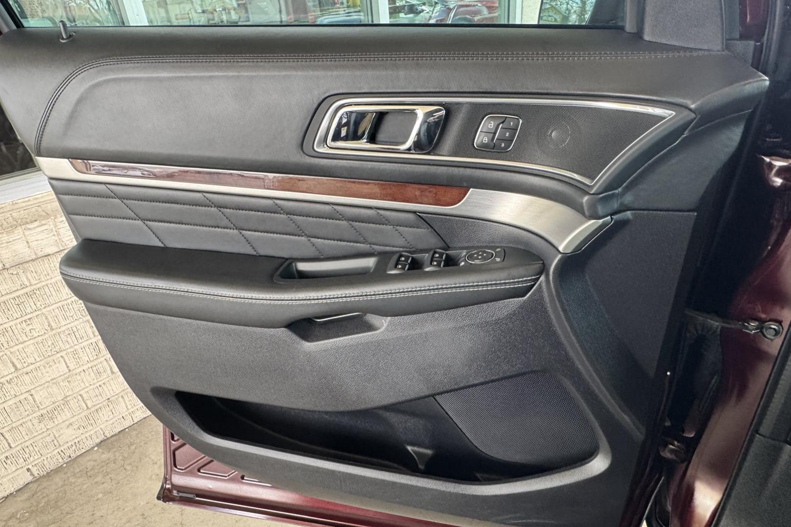 2018 Burgundy Velvet /Black Ford Explorer Platinum (1FM5K8HT3KG) with an V6 3.5 Liter Twin Turbo engine, Automatic 6 Speed transmission, located at 2304 W. Main St., Boise, ID, 83702, (208) 342-7777, 43.622105, -116.218658 - Stunning Explorer! New Tires And Low Mileage! - Photo#5