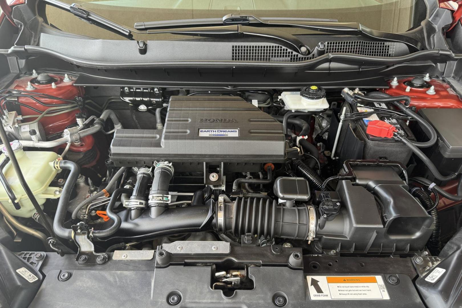 2018 Passion Red Pearl /Oak Honda CR-V EX-L (2HKRW2H87JH) with an 4 Cyl 1.5 Liter Turbo engine, Automatic transmission, located at 2304 W. Main St., Boise, ID, 83702, (208) 342-7777, 43.622105, -116.218658 - Stunning One Owner Idaho SUV! - Photo#14