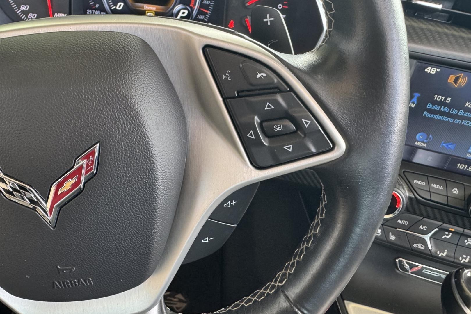 2016 Blade Silver Metallic /Black Chevrolet Corvette 3LT Z51 (1G1YM2D76G5) with an V8 6.2 Liter engine, Automatic 8 Speed transmission, located at 2304 W. Main St., Boise, ID, 83702, (208) 342-7777, 43.622105, -116.218658 - Super Clean 3LT Z51 Stunner! - Photo#18