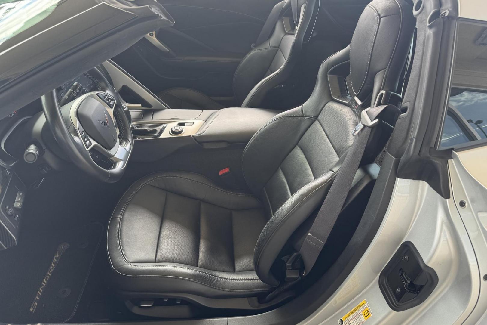 2016 Blade Silver Metallic /Black Chevrolet Corvette 3LT Z51 (1G1YM2D76G5) with an V8 6.2 Liter engine, Automatic 8 Speed transmission, located at 2304 W. Main St., Boise, ID, 83702, (208) 342-7777, 43.622105, -116.218658 - Super Clean 3LT Z51 Stunner! - Photo#13