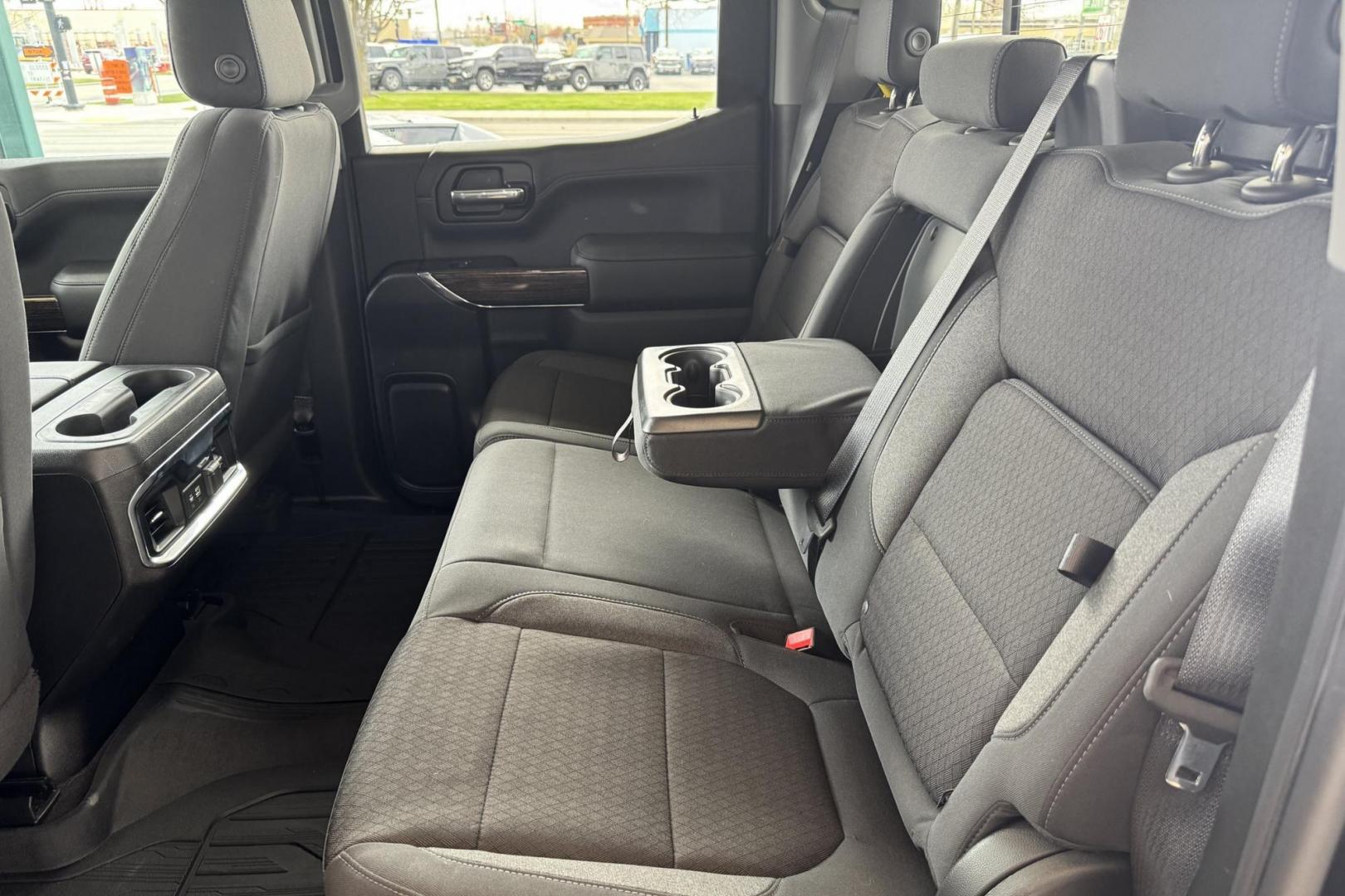 2020 Black /Black GMC Sierra 1500 Elevation X31 (1GTU9CED4LZ) with an V8 5.3 Liter engine, Automatic 8 Speed transmission, located at 2304 W. Main St., Boise, ID, 83702, (208) 342-7777, 43.622105, -116.218658 - Ready To Haul! - Photo#11