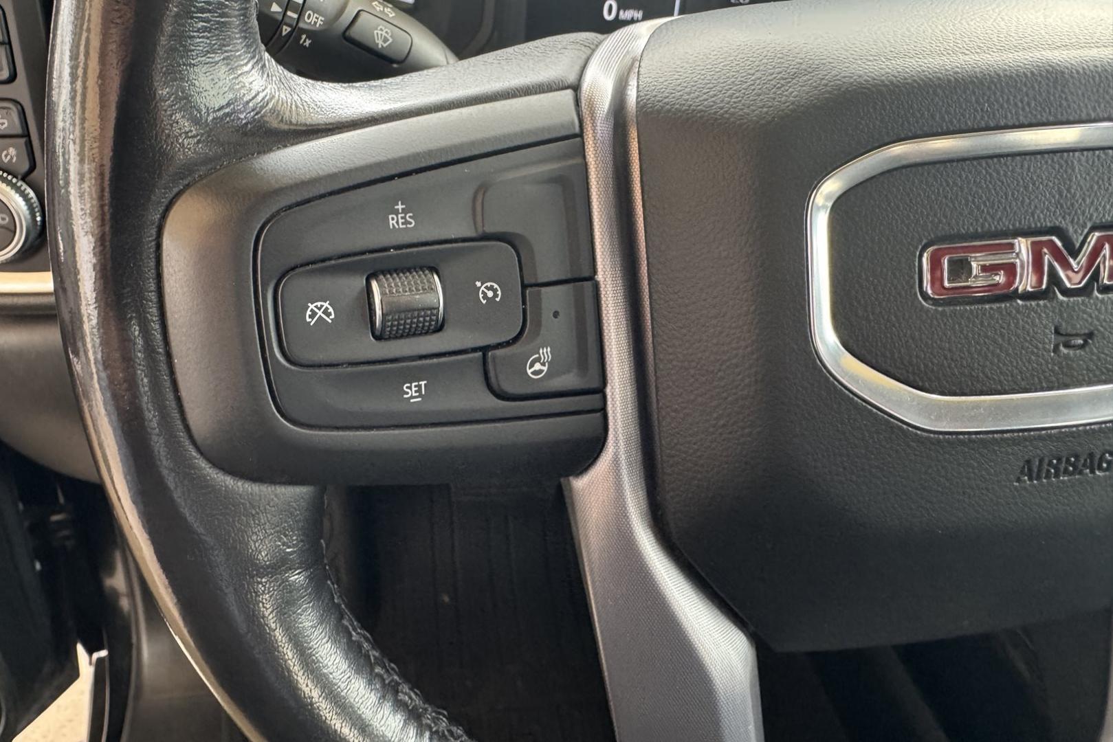 2020 Black /Black GMC Sierra 1500 Elevation X31 (1GTU9CED4LZ) with an V8 5.3 Liter engine, Automatic 8 Speed transmission, located at 2304 W. Main St., Boise, ID, 83702, (208) 342-7777, 43.622105, -116.218658 - Ready To Haul! - Photo#18