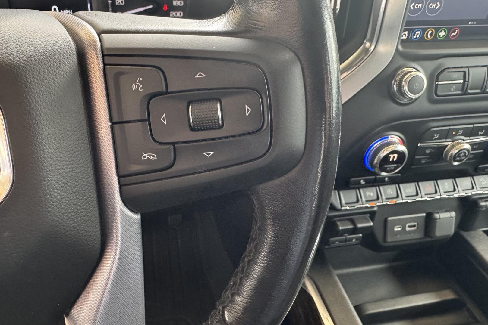 2020 Black /Black GMC Sierra 1500 Elevation X31 (1GTU9CED4LZ) with an V8 5.3 Liter engine, Automatic 8 Speed transmission, located at 2304 W. Main St., Boise, ID, 83702, (208) 342-7777, 43.622105, -116.218658 - Ready To Haul! - Photo#20