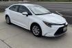 2021 Super White /Black Toyota Corolla LE (5YFEPMAE7MP) with an 4 Cyl 1.8 Liter engine, Automatic transmission, located at 2304 W. Main St., Boise, ID, 83702, (208) 342-7777, 43.622105, -116.218658 - Great Fuel Economy! - Photo#2