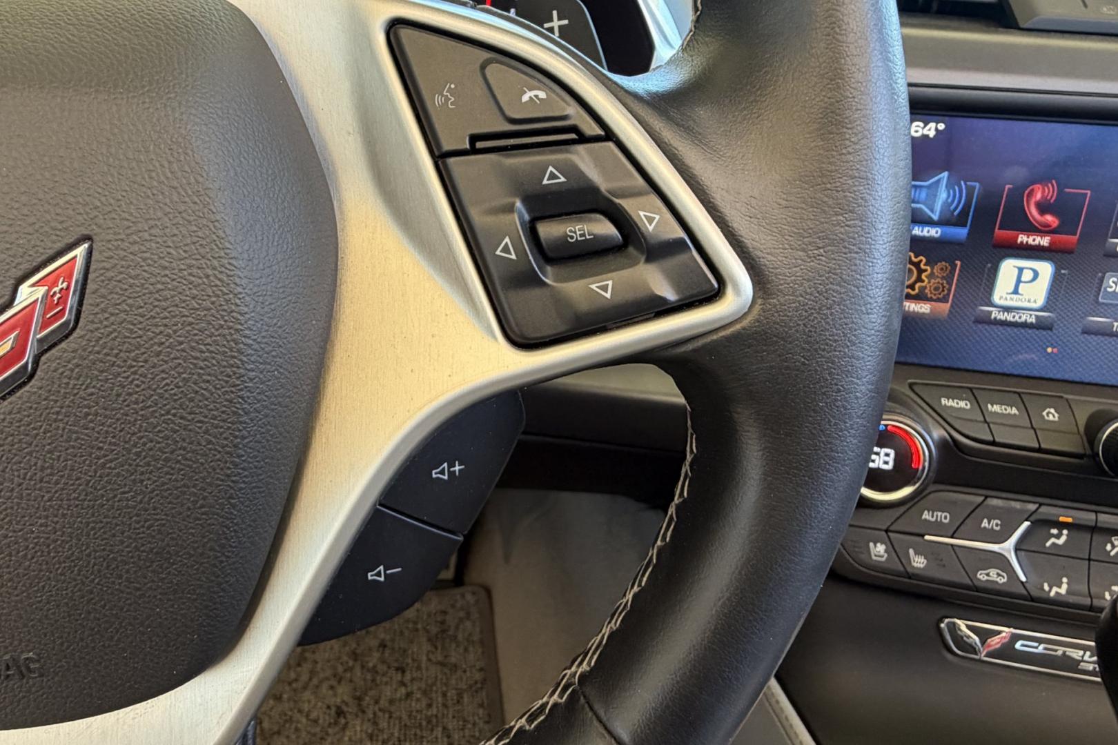 2016 Victory Red /Gray Chevrolet Corvette Stingray 2LT (1G1YD2D77G5) with an V8 6.2 Liter engine, Automatic 8 Speed transmission, located at 2304 W. Main St., Boise, ID, 83702, (208) 342-7777, 43.622105, -116.218658 - Well Cared For And It Shows!- Photo#10