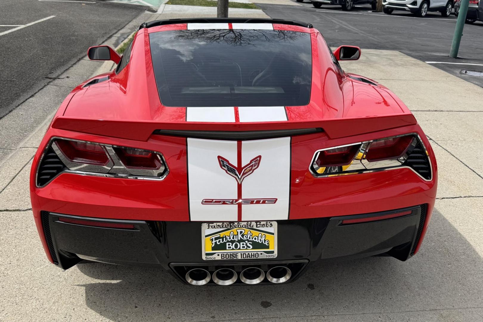 2016 Victory Red /Gray Chevrolet Corvette Stingray 2LT (1G1YD2D77G5) with an V8 6.2 Liter engine, Automatic 8 Speed transmission, located at 2304 W. Main St., Boise, ID, 83702, (208) 342-7777, 43.622105, -116.218658 - Well Cared For And It Shows! - Photo#1