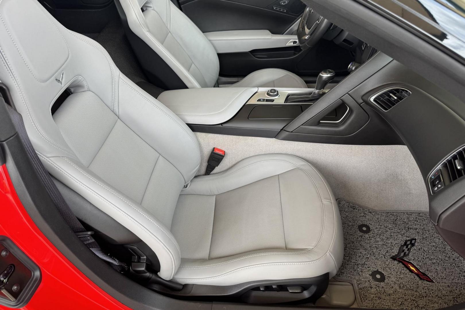 2016 Victory Red /Gray Chevrolet Corvette Stingray 2LT (1G1YD2D77G5) with an V8 6.2 Liter engine, Automatic 8 Speed transmission, located at 2304 W. Main St., Boise, ID, 83702, (208) 342-7777, 43.622105, -116.218658 - Well Cared For And It Shows! - Photo#15