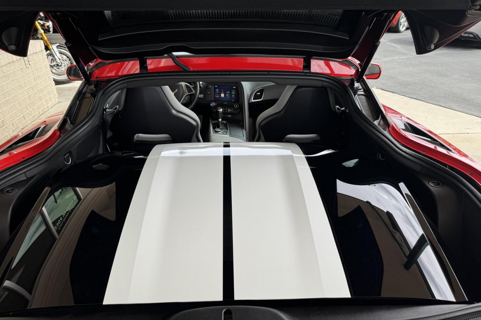 2016 Victory Red /Gray Chevrolet Corvette Stingray 2LT (1G1YD2D77G5) with an V8 6.2 Liter engine, Automatic 8 Speed transmission, located at 2304 W. Main St., Boise, ID, 83702, (208) 342-7777, 43.622105, -116.218658 - Well Cared For And It Shows! - Photo#17