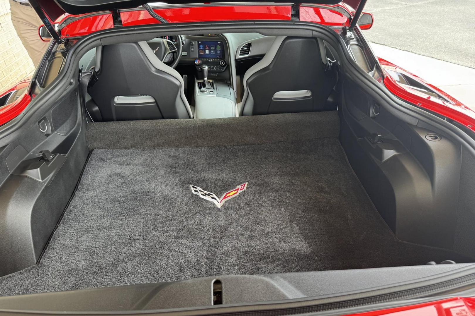2016 Victory Red /Gray Chevrolet Corvette Stingray 2LT (1G1YD2D77G5) with an V8 6.2 Liter engine, Automatic 8 Speed transmission, located at 2304 W. Main St., Boise, ID, 83702, (208) 342-7777, 43.622105, -116.218658 - Well Cared For And It Shows! - Photo#20