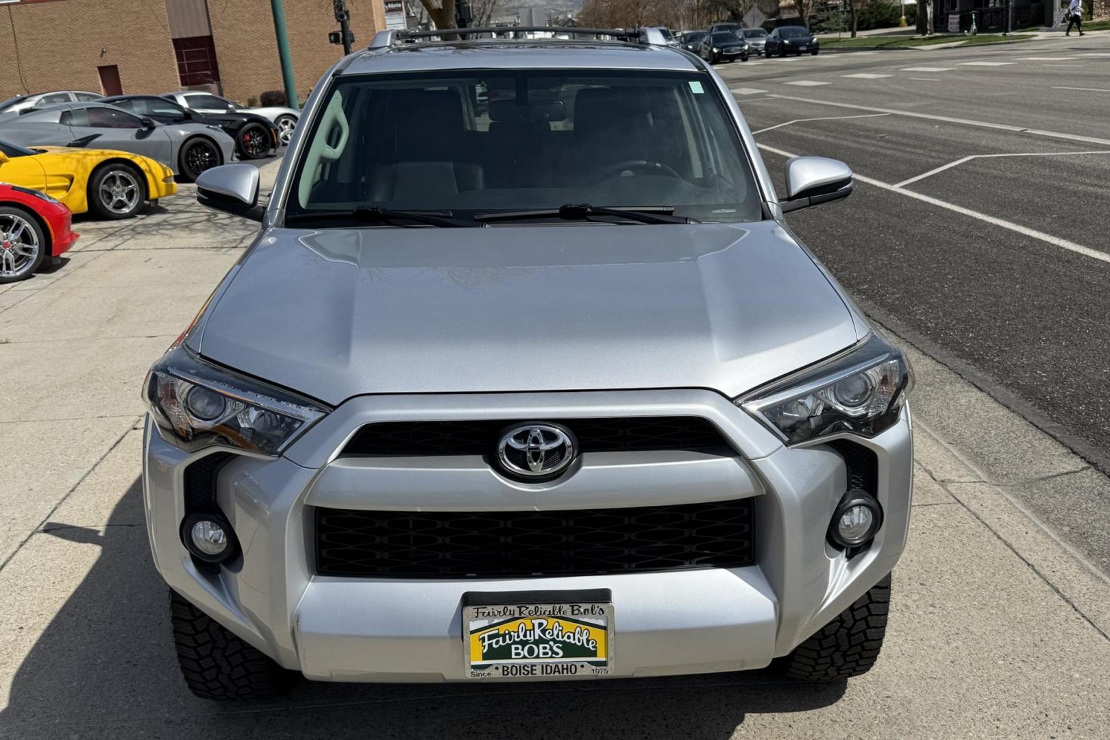 2015 Silver /Jet Black/Graystone Toyota 4Runner SR5 Premium (JTEBU5JR1F5) with an V6 4.0 Liter engine, Automatic transmission, located at 2304 W. Main St., Boise, ID, 83702, (208) 342-7777, 43.622105, -116.218658 - Hard To Find! Great To Own! New Tires Too! - Photo#3