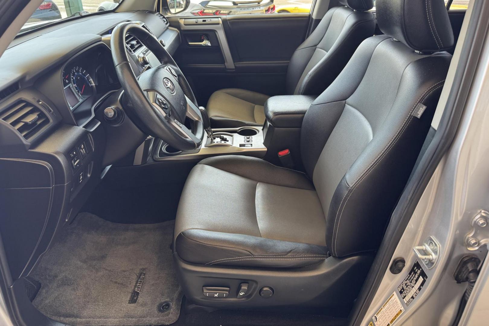 2015 Silver /Jet Black/Graystone Toyota 4Runner SR5 Premium (JTEBU5JR1F5) with an V6 4.0 Liter engine, Automatic transmission, located at 2304 W. Main St., Boise, ID, 83702, (208) 342-7777, 43.622105, -116.218658 - Hard To Find! Great To Own! New Tires Too! - Photo#6