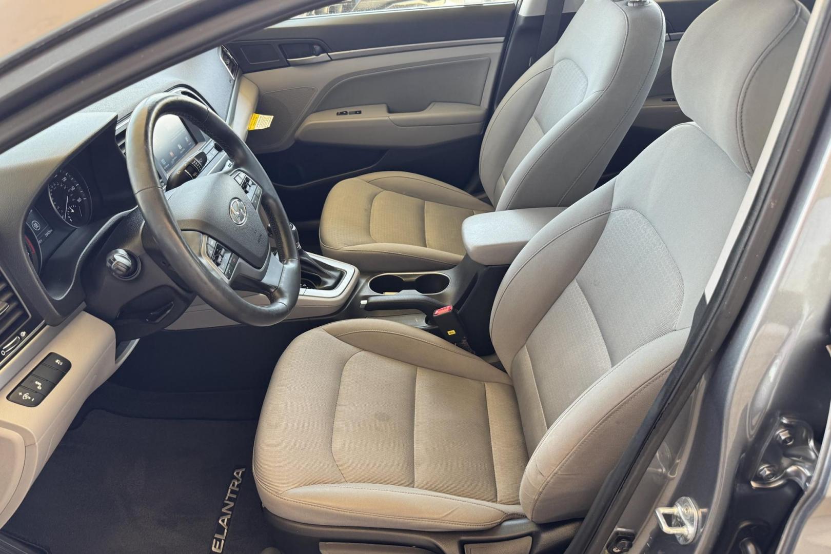 2018 Steel Gray /Gray Hyundai Elantra (KMHD84LF6JU) with an 4 Cyl 2.0 Liter engine, Automatic transmission, located at 2304 W. Main St., Boise, ID, 83702, (208) 342-7777, 43.622105, -116.218658 - Photo#11