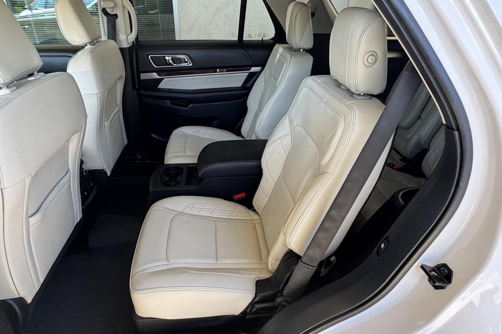 2019 Star White /Medium Soft Ceramic Ford Explorer Platinum (1FM5K8HT0KG) with an V6 3.5 Liter Twin Turbo engine, Automatic 6 Speed transmission, located at 2304 W. Main St., Boise, ID, 83702, (208) 342-7777, 43.622105, -116.218658 - Stunning One Owner Idaho SUV With Brand New Tires Too! - Photo#13