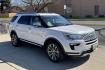 2019 Star White /Medium Soft Ceramic Ford Explorer Platinum (1FM5K8HT0KG) with an V6 3.5 Liter Twin Turbo engine, Automatic 6 Speed transmission, located at 2304 W. Main St., Boise, ID, 83702, (208) 342-7777, 43.622105, -116.218658 - Stunning One Owner Idaho SUV With Brand New Tires Too! - Photo#2