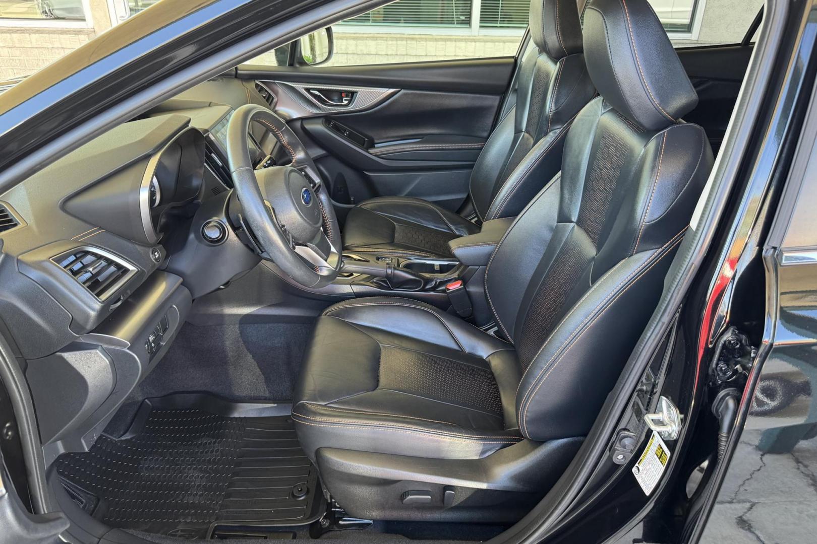 2022 Black /Black Subaru Crosstrek Limited (JF2GTHMC2N8) with an H4 2.5 Liter engine, Automatic transmission, located at 2304 W. Main St., Boise, ID, 83702, (208) 342-7777, 43.622105, -116.218658 - Low Mileage And Clean! - Photo#11
