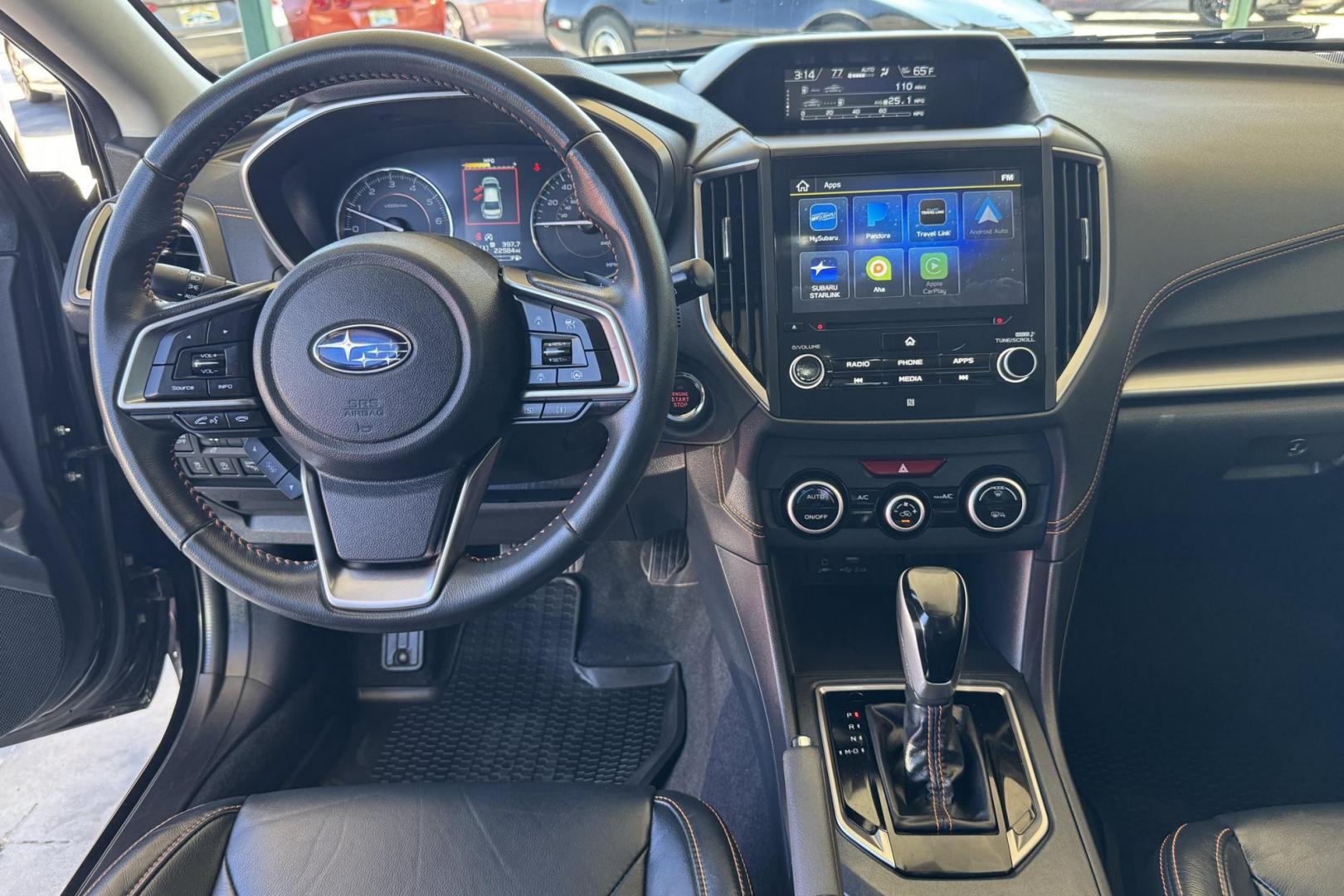 2022 Black /Black Subaru Crosstrek Limited (JF2GTHMC2N8) with an H4 2.5 Liter engine, Automatic transmission, located at 2304 W. Main St., Boise, ID, 83702, (208) 342-7777, 43.622105, -116.218658 - Low Mileage And Clean! - Photo#13