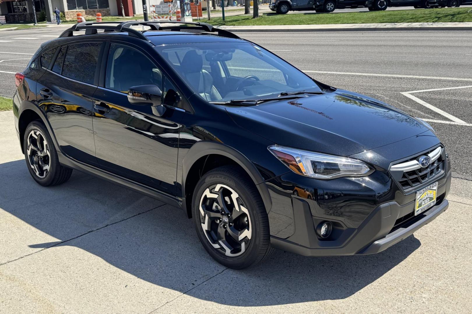 2022 Black /Black Subaru Crosstrek Limited (JF2GTHMC2N8) with an H4 2.5 Liter engine, Automatic transmission, located at 2304 W. Main St., Boise, ID, 83702, (208) 342-7777, 43.622105, -116.218658 - Low Mileage And Clean! - Photo#2
