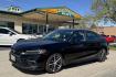2022 Crystal Black Pearl /Black Honda Civic Touring (2HGFE1F95NH) with an 4 Cyl 1.5 Liter Turbo engine, Automatic transmission, located at 2304 W. Main St., Boise, ID, 83702, (208) 342-7777, 43.622105, -116.218658 - Remaining Factory Warranty! Great Cars! - Photo#0