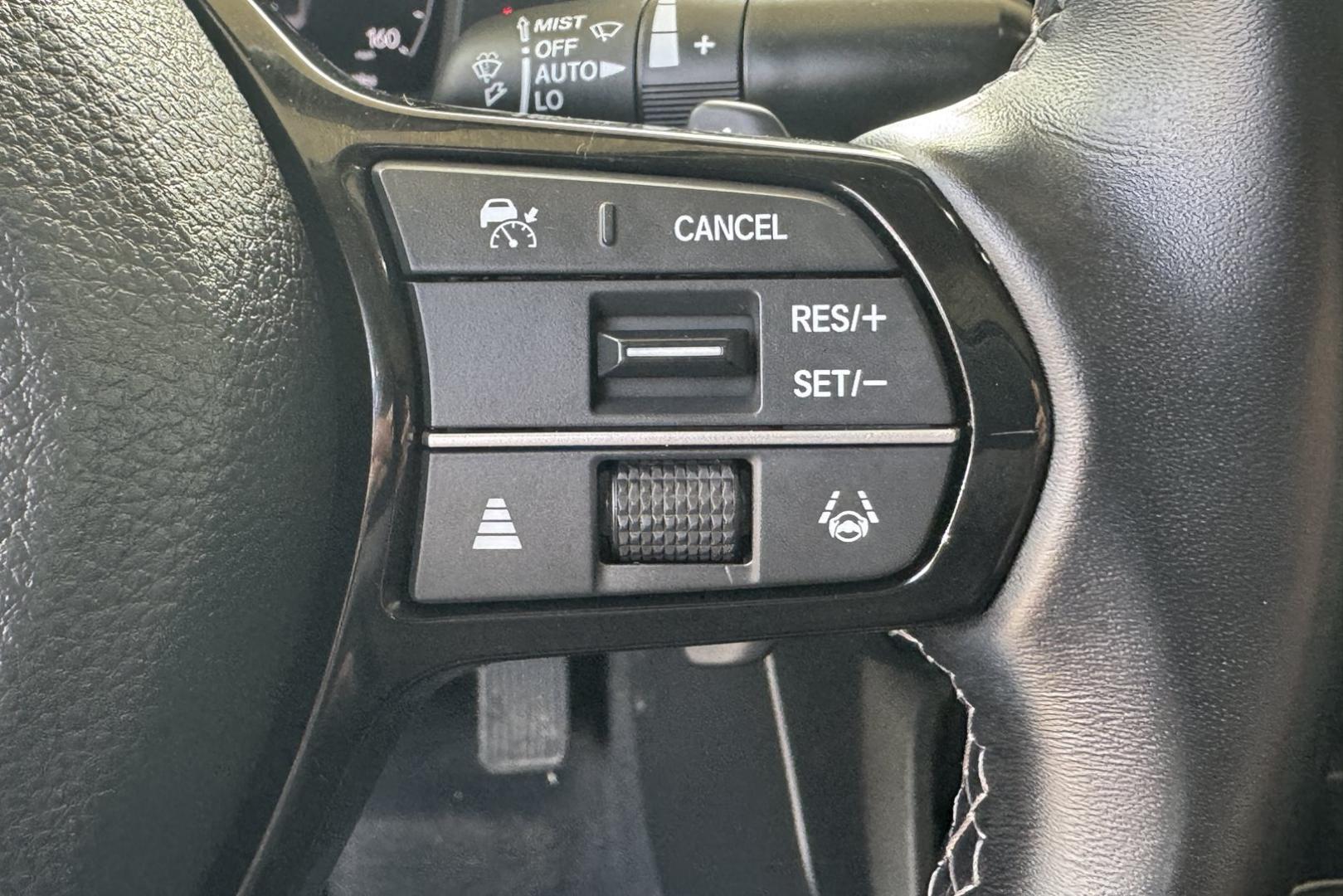 2022 Crystal Black Pearl /Black Honda Civic Touring (2HGFE1F95NH) with an 4 Cyl 1.5 Liter Turbo engine, Automatic transmission, located at 2304 W. Main St., Boise, ID, 83702, (208) 342-7777, 43.622105, -116.218658 - Remaining Factory Warranty! Great Cars! - Photo#10