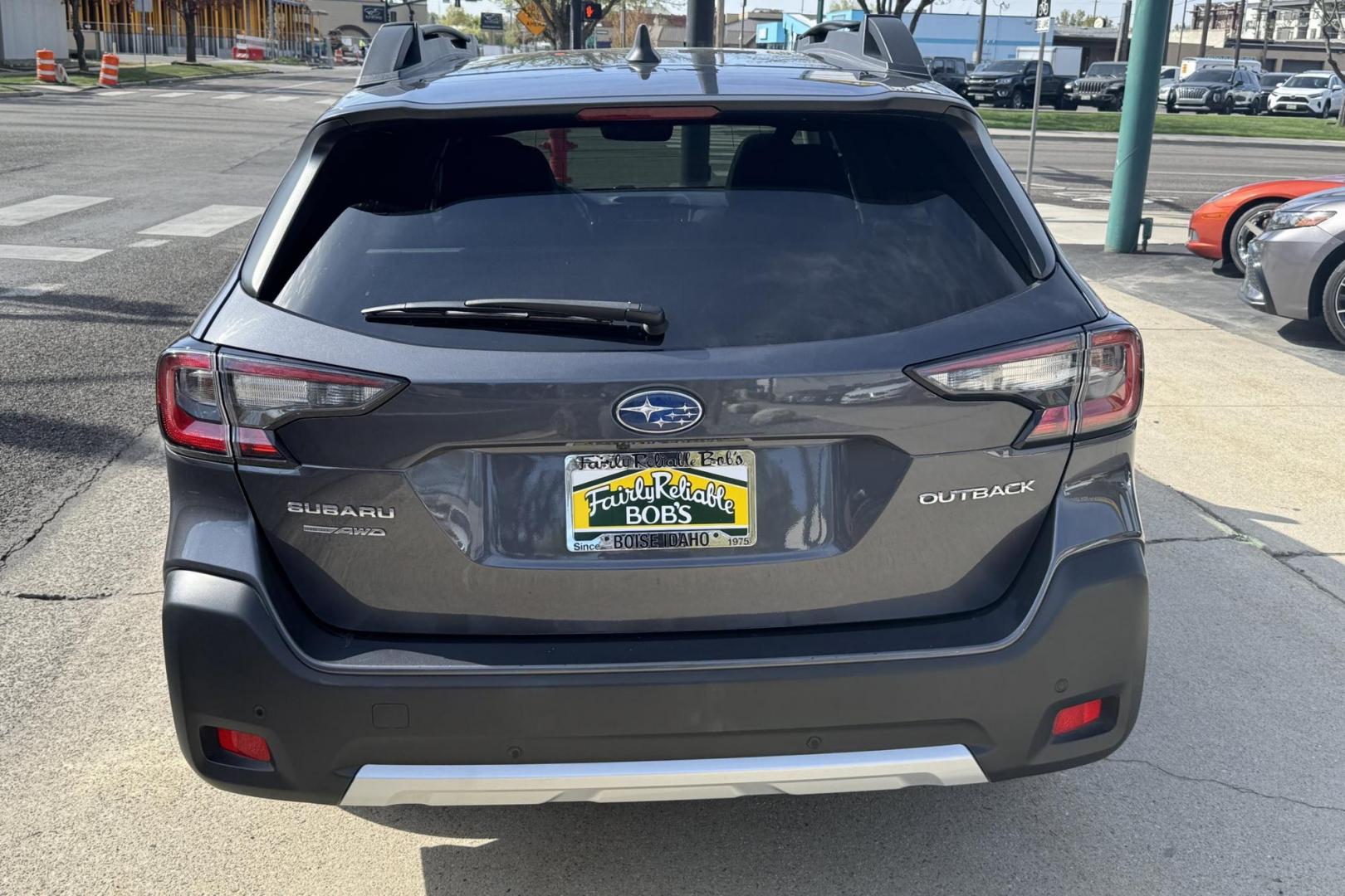 2024 Magnetite Gray Metallic /Black Subaru Outback Limited (4S4BTANC5R3) with an H4 2.5 Liter engine, Automatic transmission, located at 2304 W. Main St., Boise, ID, 83702, (208) 342-7777, 43.622105, -116.218658 - Remaining Factory Warranty! A Lot Of Safety Features Too! - Photo#1