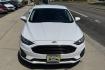 2020 Oxford White /Gray Ford Fusion (3FA6P0G75LR) with an 4 Cyl 2.5 Liter engine, Automatic transmission, located at 2304 W. Main St., Boise, ID, 83702, (208) 342-7777, 43.622105, -116.218658 - Great Fuel Economy! - Photo#3